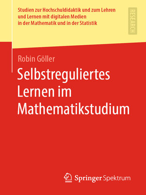 cover image of Selbstreguliertes Lernen im Mathematikstudium